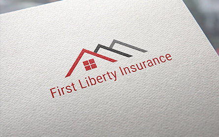 First Liberty Insurance Agency logo printed home